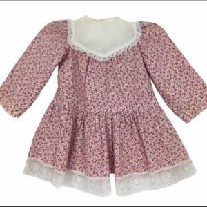 Vintage Victorian Prairie Baby Dress Hand Craft